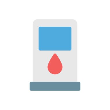 Şeffaf bir arkaplan üzerinde benzin vektör illüstrasyonu. Konsept ve grafik tasarımı için birinci sınıf kalite simgeler..