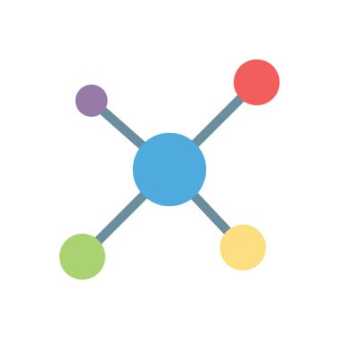 Saydam bir arkaplan üzerinde molekül vektör çizimi. Konsept ve grafik tasarımı için prim kalite simgeleri.. 