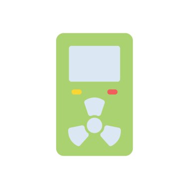 Şeffaf bir arkaplan üzerinde nükleer vektör çizimi. Konsept ve grafik tasarımı için premium kalite simgeleri.. 