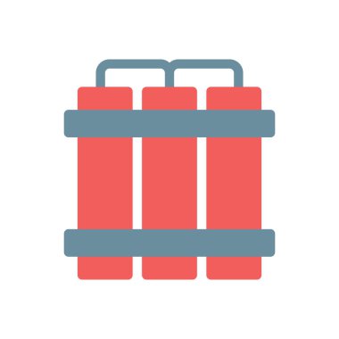 Saydam bir arkaplan üzerinde saatli bomba vektör çizimi. Konsept ve grafik tasarımı için premium kalitesi simgeleri.. 