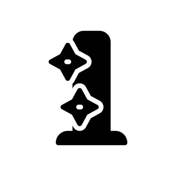 Векторная Иллюстрация Ниндзя Прозрачном Фоне Премиум Символы Качества — стоковый вектор