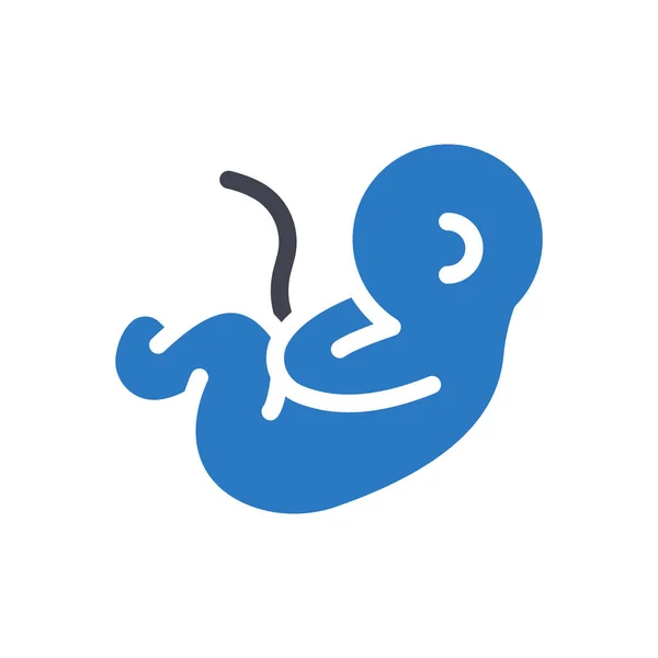 Μωρό Διανυσματική Απεικόνιση Ένα Διαφανές Φόντο Premium Σύμβολα Ποιότητας Glyphs — Διανυσματικό Αρχείο