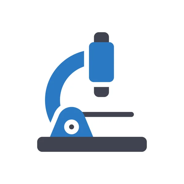 Microscope Vector Illustration Transparent Background Premium Quality Symbols Glyphs Icon — ストックベクタ
