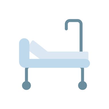 Saydam bir arkaplan üzerinde hastane vektör çizimi. Konsept ve grafik tasarımı için birinci sınıf kalite semboller..