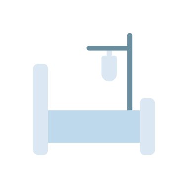 Saydam bir arkaplan üzerinde hastane vektör çizimi. Konsept ve grafik tasarımı için birinci sınıf kalite semboller.. 