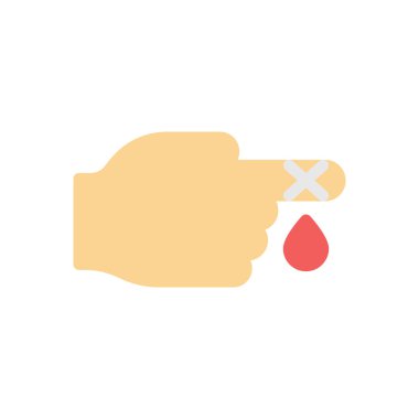 Saydam bir arkaplan üzerinde parmak vektör çizimi. Konsept ve grafik tasarım için birinci sınıf kalite simgeler.. 