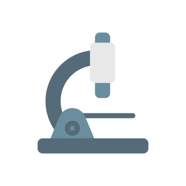 Şeffaf bir arkaplan üzerinde mikroskop vektör çizimi. Konsept ve grafik tasarımı için mükemmel kalite simgeleri..