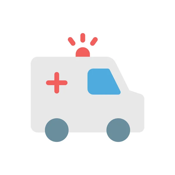 Ambulans Vektor Illustration Transparent Bakgrund Premium Kvalitetssymboler Stroke Ikon För — Stock vektor