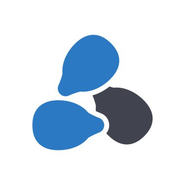 Şeffaf bir arkaplan üzerinde fasulye vektör illüstrasyonu. Konsept ve grafik tasarım simgeleri için kaliteli semboller..