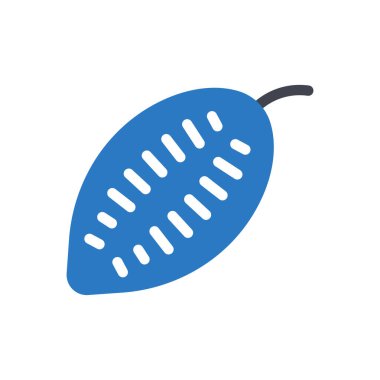 Şeffaf bir arkaplanda kakao vektör çizimi. Konsept ve grafik tasarımı için özel kalite semboller.. 