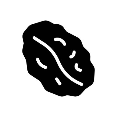 Saydam bir arkaplanda nigra vektör illüstrasyonu. Konsept ve grafik tasarımı için en kaliteli semboller..