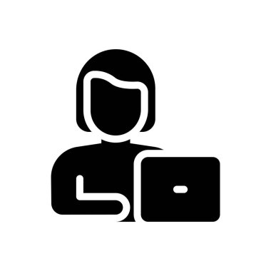 Şeffaf bir arkaplan üzerinde yönetici vektör illüstrasyonu. Konsept ve grafik tasarım için mükemmel kalite sembolleri..