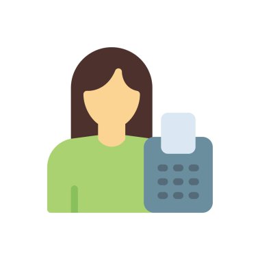 Saydam bir arkaplan üzerinde fatura vektör illüstrasyonu. Konsept ve grafik tasarımı için premium kalite simgeleri.. 