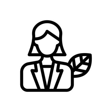 Şeffaf bir arkaplan üzerinde ekoloji vektör çizimi. Premium kalite sembolleri. Konsept ve grafik tasarım için ince çizgi simgesi. 