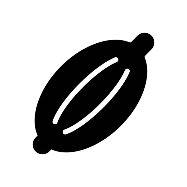 Горіхова Векторна Ілюстрація Прозорому Фоні Символи Якості Премій Піктограма Гліфів — стоковий вектор