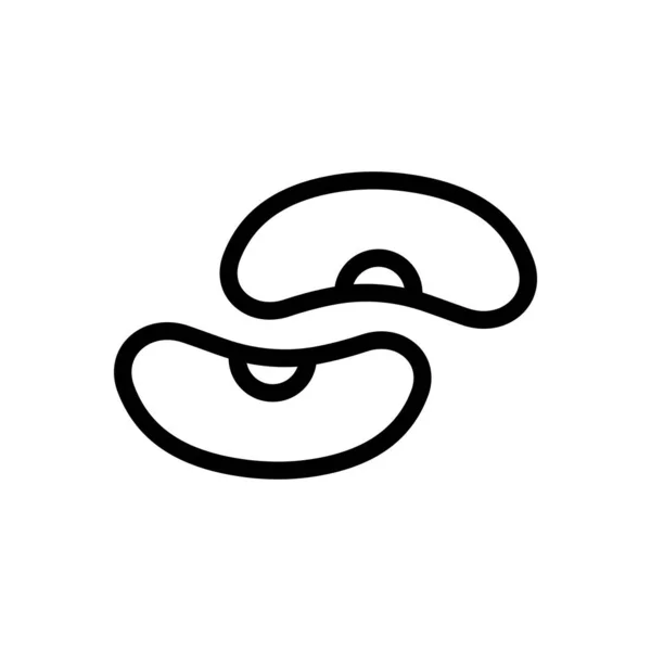 Боби Векторні Ілюстрації Прозорому Фоні Символи Якості Премій Піктограма Тонкої — стоковий вектор