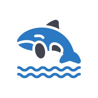 whale vector illustration on a transparent background.Premium quality symbols.Glyphs icon for concept and graphic design. 