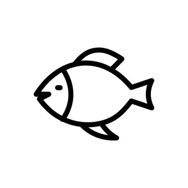 Şeffaf bir arkaplan üzerinde bas vektör illüstrasyonu. Konsept ve grafik tasarımı için ince çizgi simgesi..