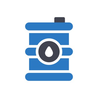 Saydam bir arkaplan üzerinde varil vektör çizimi. Konsept ve grafik tasarımı için mükemmel kalite semboller.. 