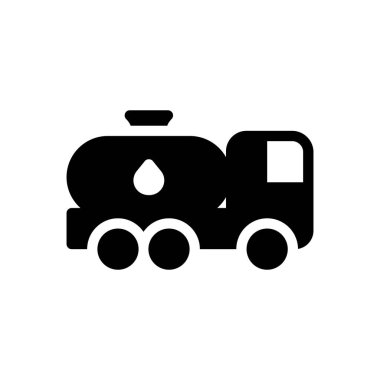 Şeffaf bir arkaplan üzerinde yağ vektörü çizimi. Konsept ve grafik tasarım simgeleri için kaliteli semboller..