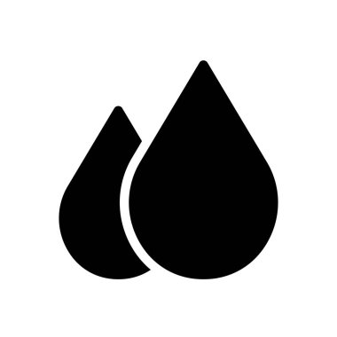 Şeffaf bir arkaplan üzerinde yağ vektörü çizimi. Konsept ve grafik tasarım simgeleri için kaliteli semboller..