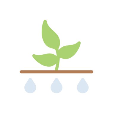 Şeffaf bir arkaplan üzerinde bitki vektör illüstrasyonu. Konsept ve grafik tasarımı için birinci sınıf kalite simgeler.. 