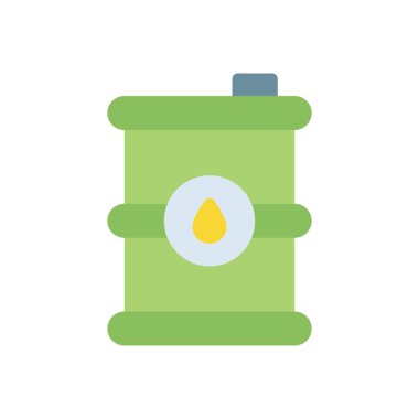 Saydam bir arkaplan üzerinde varil vektör çizimi. Konsept ve grafik tasarımı için birinci sınıf kalite simgeler.. 