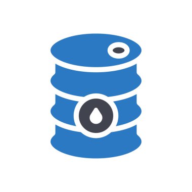 Şeffaf bir arkaplan üzerinde yağ vektörü çizimi. Konsept ve grafik tasarım simgeleri için kaliteli semboller.. 