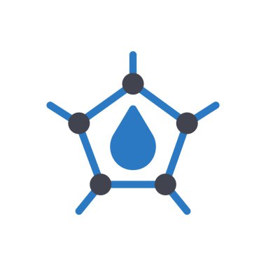 Şeffaf bir arkaplan üzerinde yağ vektörü çizimi. Konsept ve grafik tasarım simgeleri için kaliteli semboller..