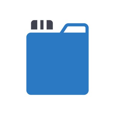 Saydam bir arkaplanda yakıt vektör çizimi. Konsept ve grafik tasarım simgeleri için kaliteli semboller..