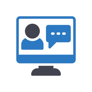 Şeffaf bir arkaplan üzerinde çevrimiçi vektör illüstrasyonu. Konsept ve grafik tasarımı için kaliteli semboller.. 