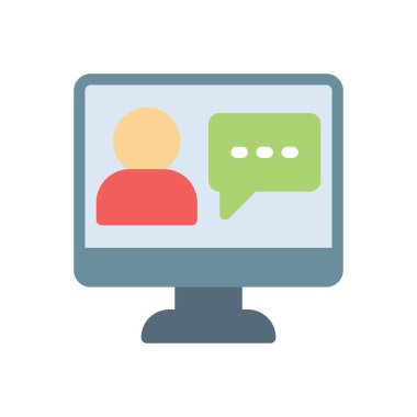 Saydam bir arkaplan üzerinde çevrimiçi vektör illüstrasyonu. Konsept ve grafik tasarımı için premium kalitesi simgeleri..