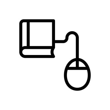 Saydam bir arkaplan üzerinde kitap vektör çizimi. Premium kalite semboller. Konsept ve grafik tasarım için ince çizgi simgesi.