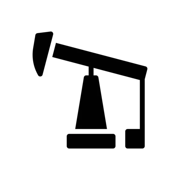 Mining Vector Illustration Transparent Background Premium Quality Symbols Glyphs Icon — Stock Vector