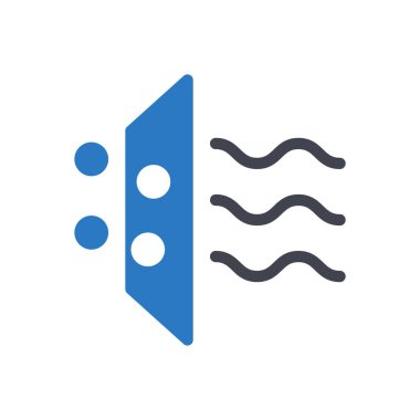 Şeffaf bir arkaplan üzerinde hava vektörü illüstrasyonu. Konsept ve grafik tasarımı için özel kalite semboller..