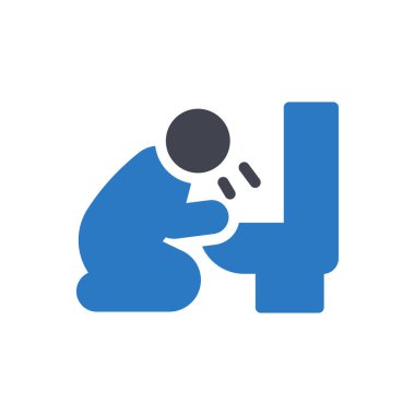 Şeffaf bir arkaplanda kusmuk vektör illüstrasyonu. Konsept ve grafik tasarımı için mükemmel kalite semboller..