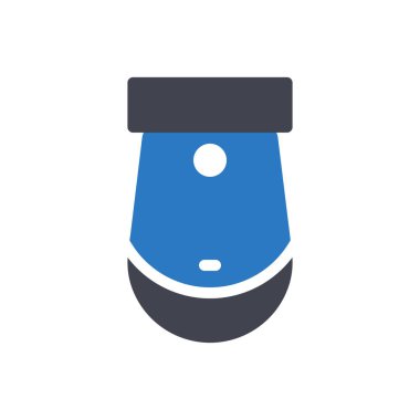 Şeffaf bir arkaplanda klozet vektörü çizimi. Konsept ve grafik tasarımı simgesi..