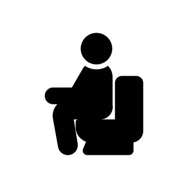 Şeffaf bir arkaplanda kaka vektör illüstrasyonu. Konsept ve grafik tasarım simgeleri için kaliteli semboller..