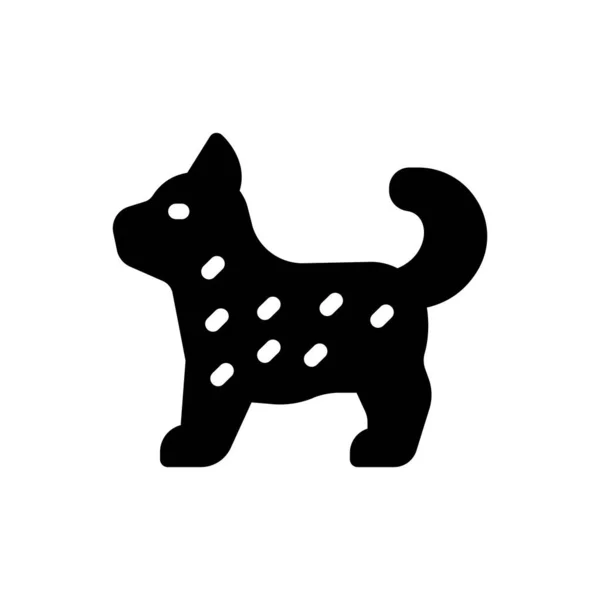 Ilustración Del Vector Del Perro Sobre Fondo Transparente Símbolos Calidad — Vector de stock