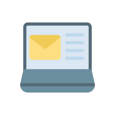 Şeffaf bir arkaplan üzerinde posta vektör illüstrasyonu. Konsept ve grafik tasarımı için prim kalite simgeleri..