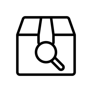 Şeffaf bir arkaplan üzerinde arama vektörü illüstrasyonu.Premium kalite sembolleri. Konsept ve grafik tasarım için ince çizgi simgesi. 