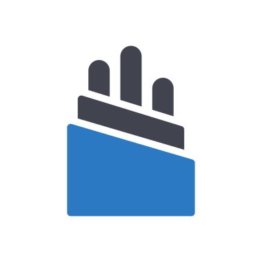 Şeffaf bir arkaplan üzerinde kablo vektör illüstrasyonu. Konsept ve grafik tasarımı için kaliteli semboller..