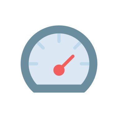 Saydam bir arkaplan üzerinde hız göstergesi gösterimi. Konsept ve grafik tasarımı için özel kalite simgeleri.. 