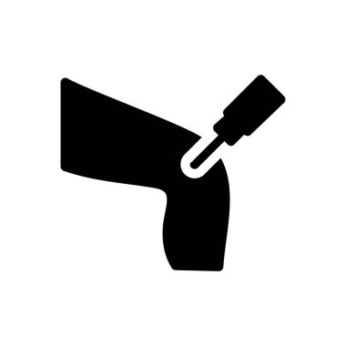 Şeffaf bir arkaplan üzerinde bacak vektör çizimi. Konsept ve grafik tasarım için mükemmel kalite sembolleri..