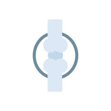 Saydam bir arkaplan üzerinde kemik vektör illüstrasyonu. Konsept ve grafik tasarımı için birinci sınıf kalite simgeler..
