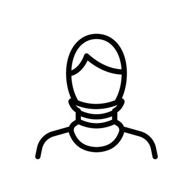 Saydam bir arkaplan üzerinde tasma vektör çizimi. Premium kalite semboller. Konsept ve grafik tasarım için ince çizgi simgesi. 