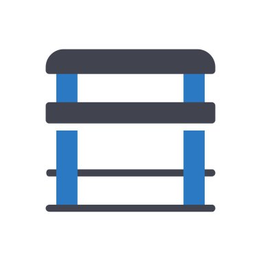 Şeffaf bir arkaplan üzerinde otobüs vektör illüstrasyonu. Konsept ve grafik tasarımı için mükemmel kalite semboller..