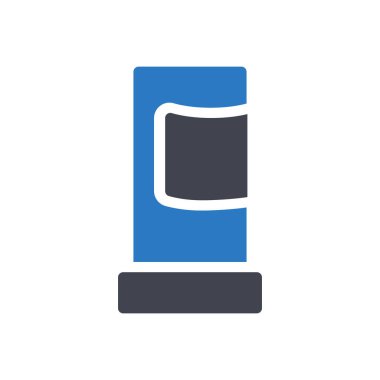 Saydam bir arkaplan üzerinde reklam vektörü illüstrasyonu. Konsept ve grafik tasarımı için mükemmel kalite sembolleri.. 