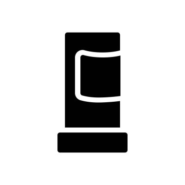 Saydam bir arkaplan üzerinde reklam vektörü illüstrasyonu. Konsept ve grafik tasarımı için mükemmel kalite sembolleri.. 