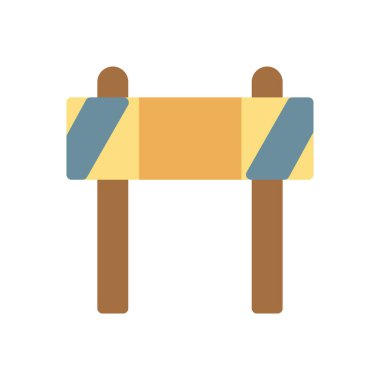 Şeffaf bir arkaplanda bariyer vektör çizimi. Konsept ve grafik tasarımı için birinci sınıf kalite simgeler..